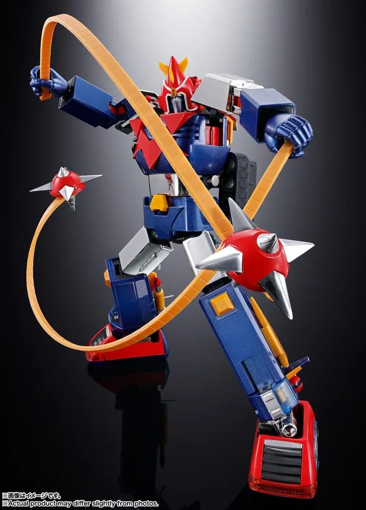 Super Electromagnetic Machine Voltes V Soul of Chogokin Diecast Action Figure GX-31SP Chodenji Machine Voltes V Chogokin 50th Ver. 25 cm